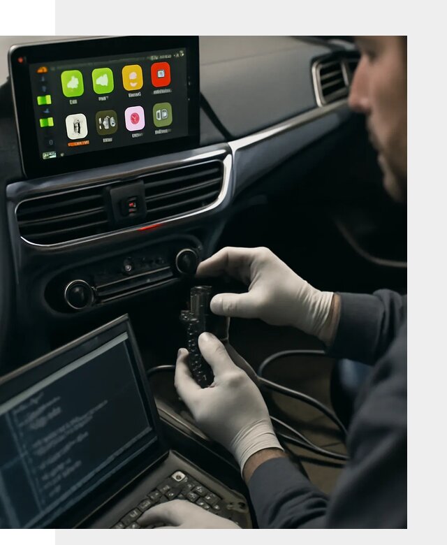 Активация Apple CarPlay в Невинномысске для штатной мультимедиа